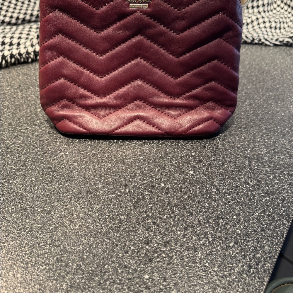 Kate Spade Plum Chevron Crossbody Bag
